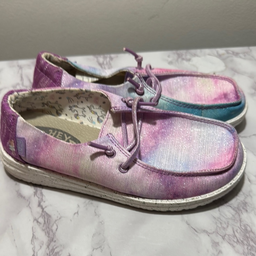 Colorful Tie-Dye Loafers